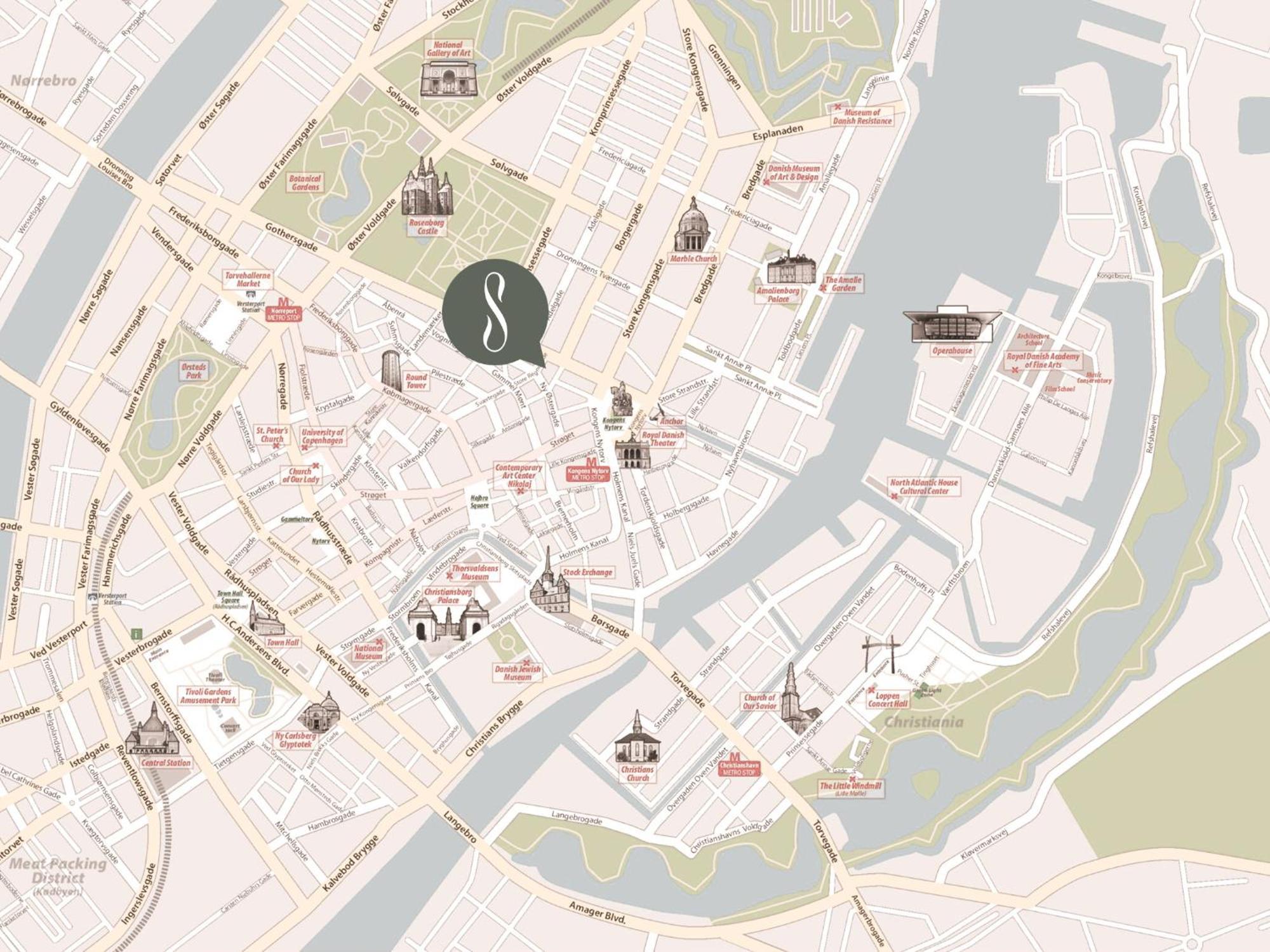 Sanders City - Pleasant Four-Bedroom Apartment In The Lovely Capital Копенхаген Екстериор снимка